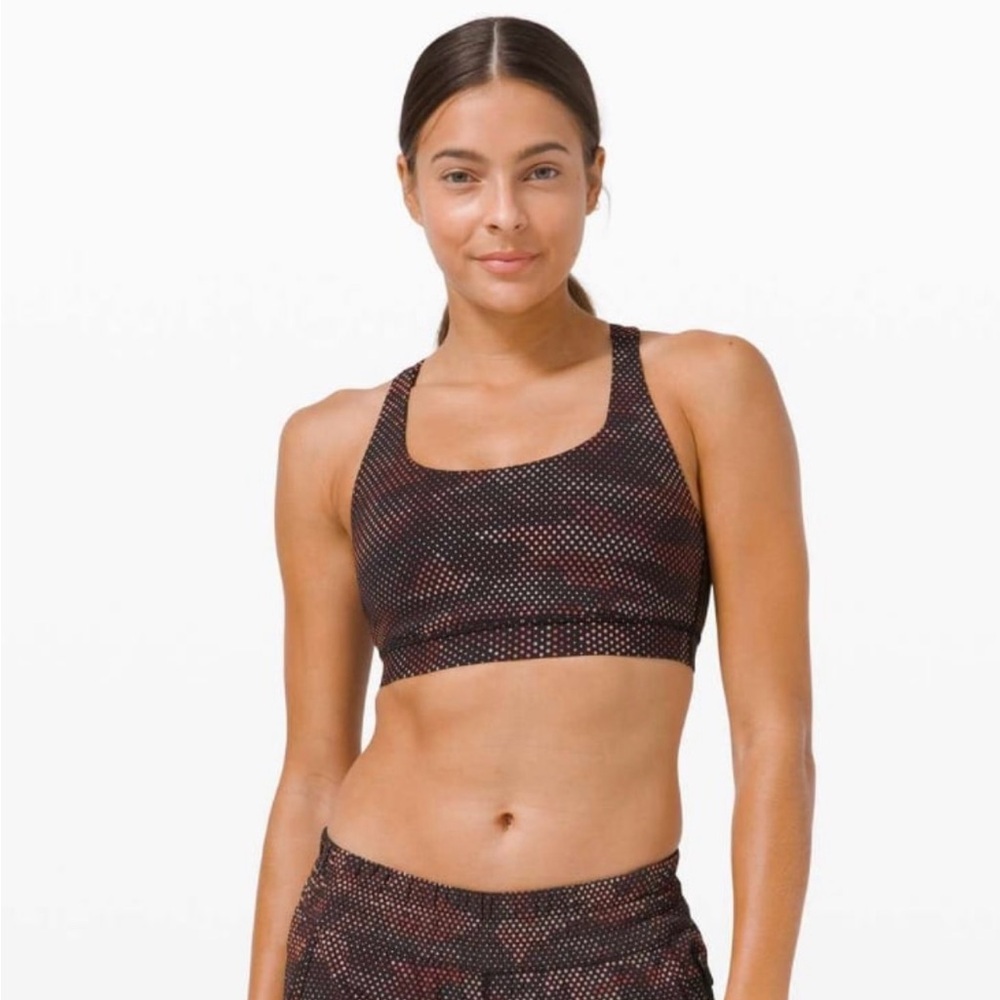 Lululemon Energy Bra, Reflective Sea Wheeze Edition - Picture 4 of 5